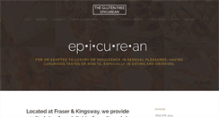 Desktop Screenshot of glutenfreeepicurean.ca